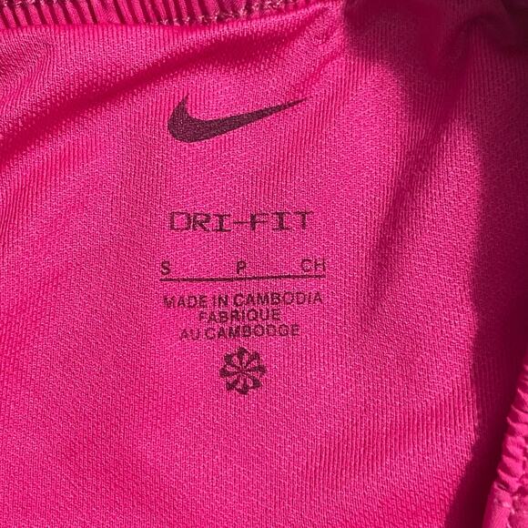 Nike Womens Athletic Shorts Small Pink Tempo Dri Fit Lined Running Workout - Picture 4 of 11